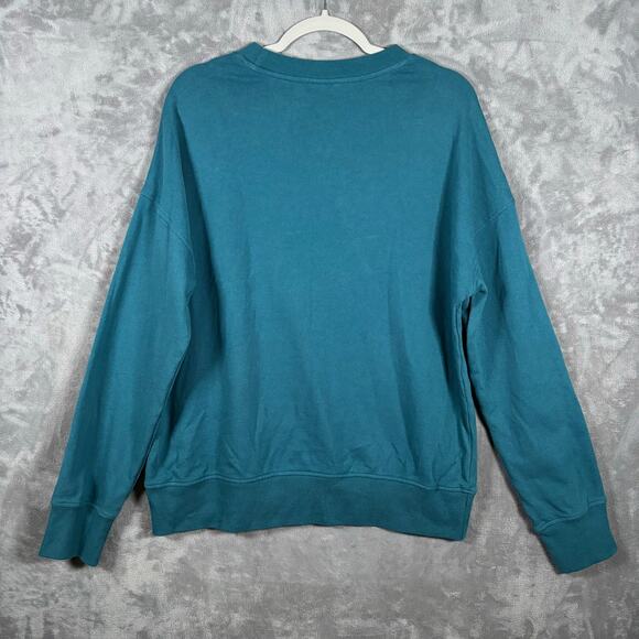 Disney Parks 71 Castle Sweatshirt Teal Size M – Retro Walt Disney World Pullover - Picture 2 of 3